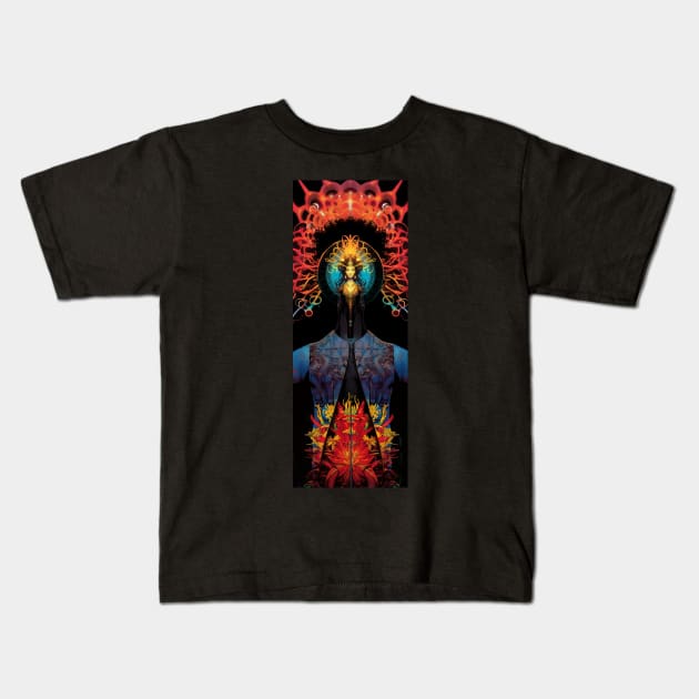 Goddess of Luck Kids T-Shirt by Newtaste-Store